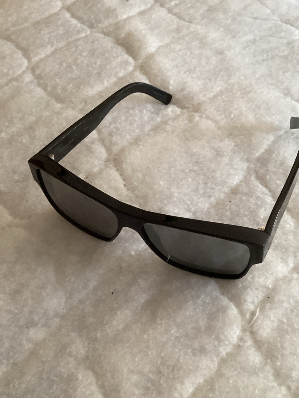 Classic Black Rectangular Sunglasses